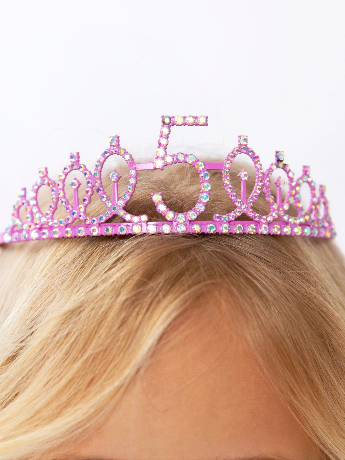 5th Birthday Princess Tiara & Sash Set