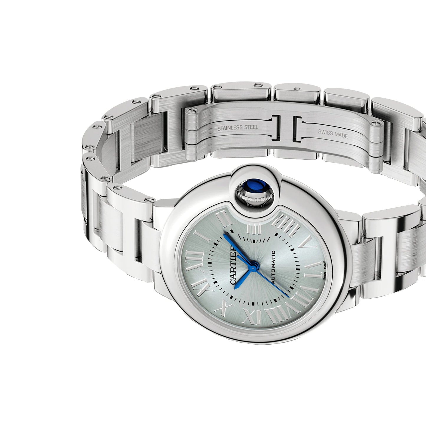 Ballon Bleu de Cartier 33 | 33mm, Steel, Blue Dial