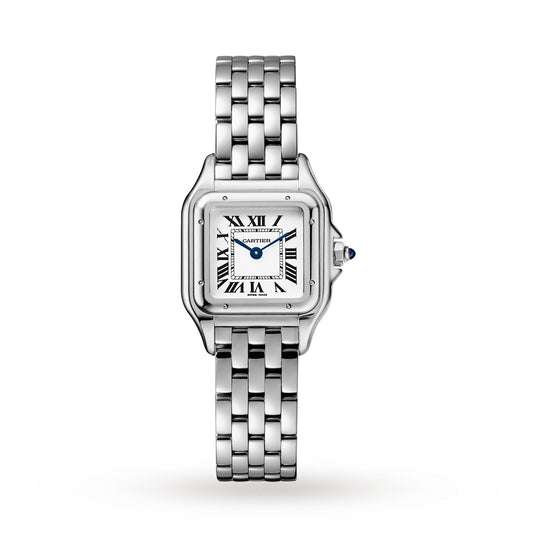 Panthère de Cartier Small Model | 23mm, Steel, Silver Dial, Ref. WSPN0013