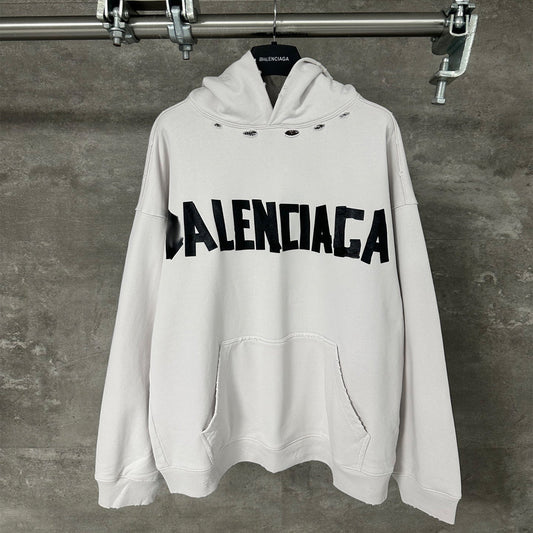 Balenciaga  Couples Loose Fit Hoodie