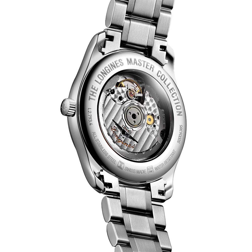 longines Master Collection 40mm - Silver on Bracelet