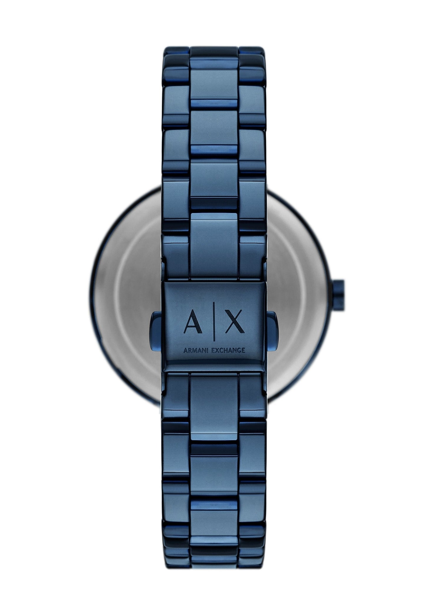 Armani Exchange Cayde AX2702 Men's Analog Watch – Blue Dial with Matching Blue Stainless Steel Strap