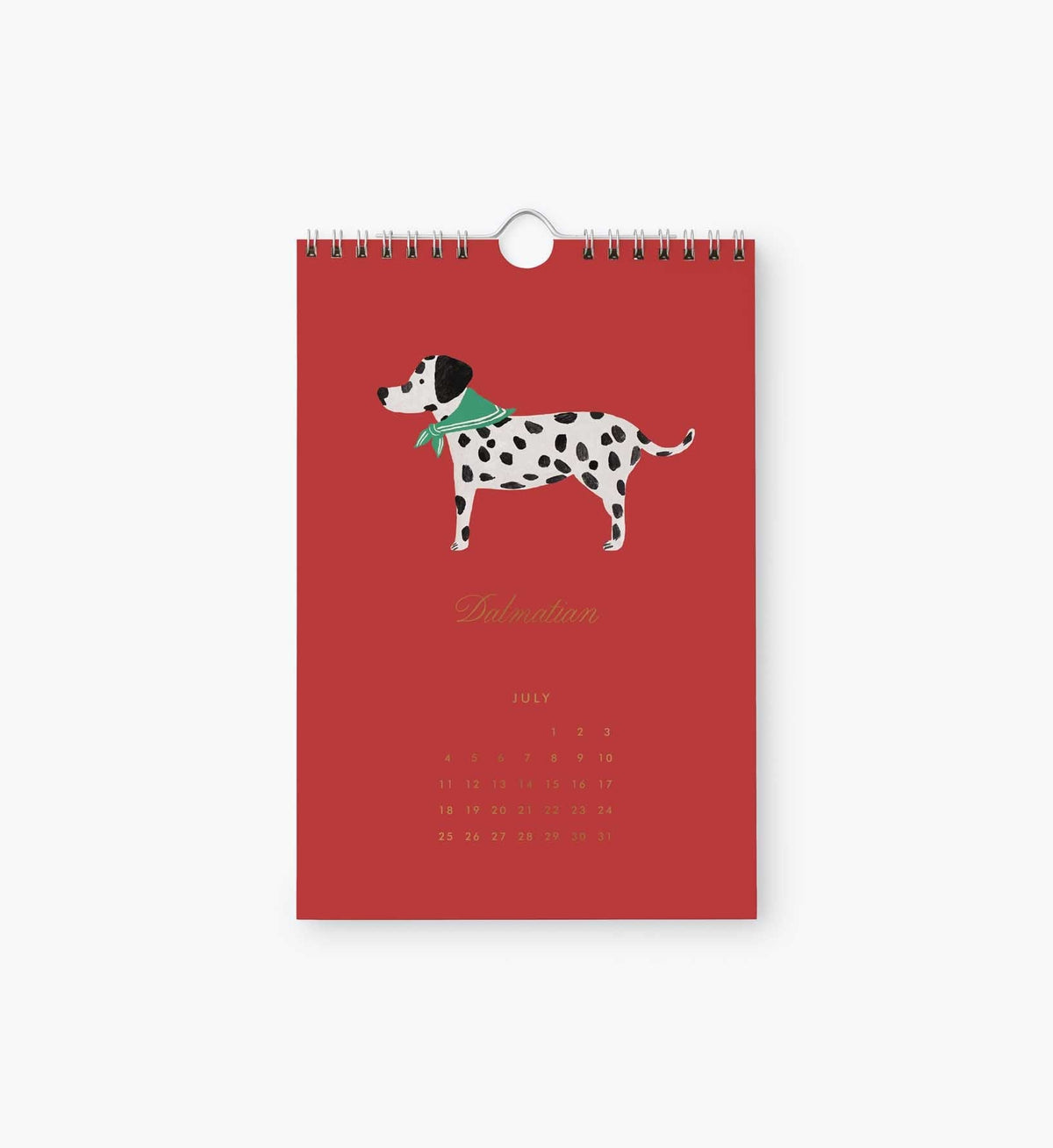 2027 Kitchen Calendar - Dog of the Month