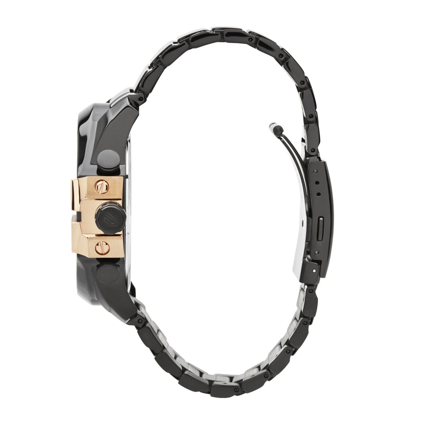 Diesel DZ4309 Mega Chief Chronograph Men's Watch – Black Dial & Black Stainless Steel Strap