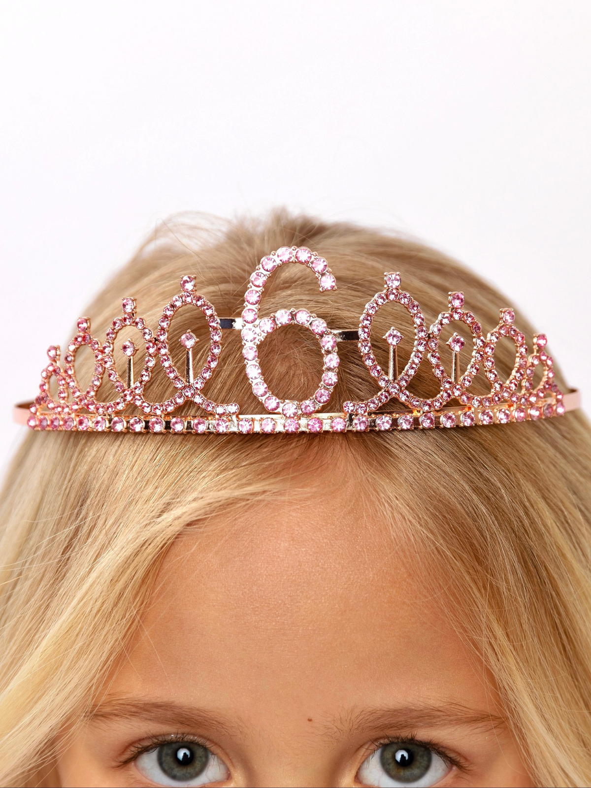 6th Birthday Princess Tiara & Sash Set