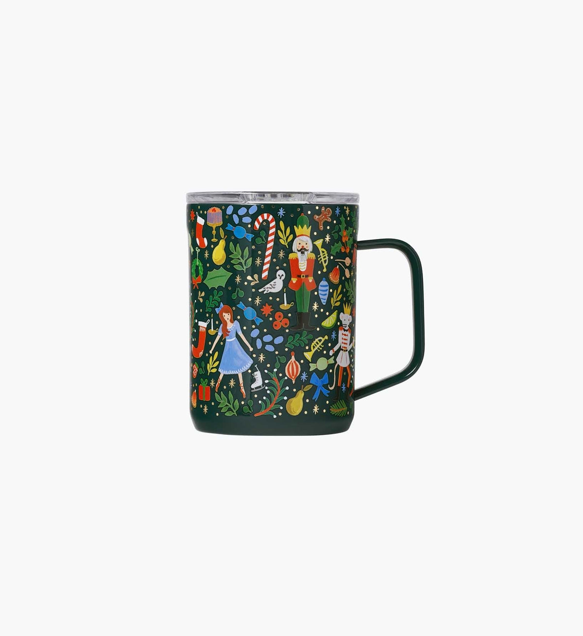 16 oz. Coffee Mug - Nutcracker Green