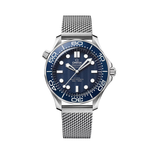OMEGA Seamaster Diver 300M James Bond 60th Anniversary Edition 42mm - Blue on Bracelet
