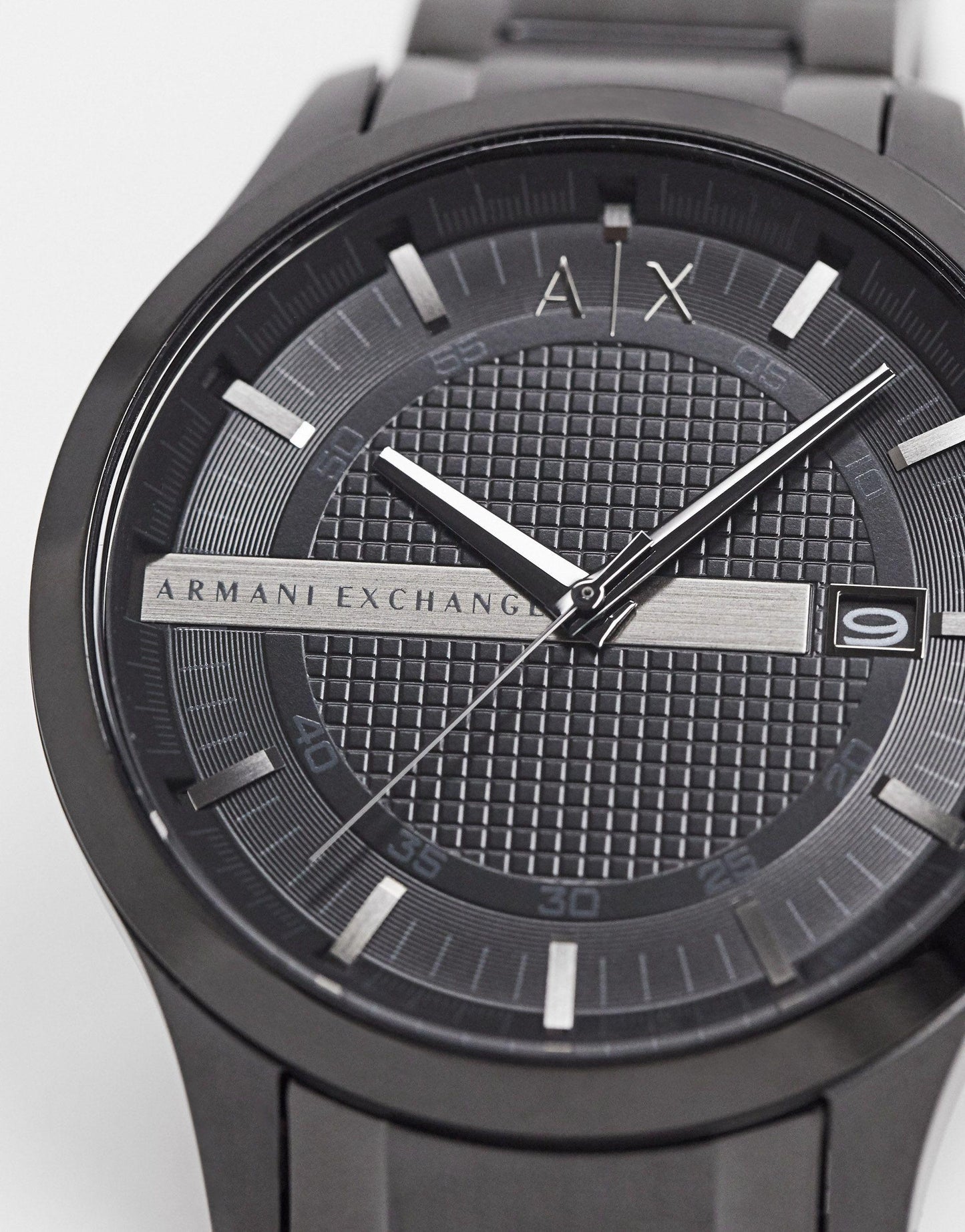 Armani Exchange Hampton AX2104 Men's Chronograph – Black Dial with Black Stainless Steel Strap