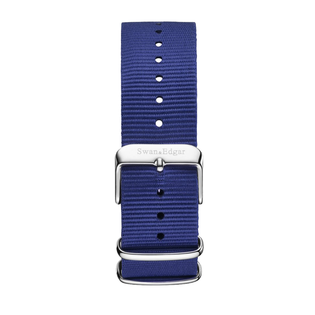 Blue Nylon Strap